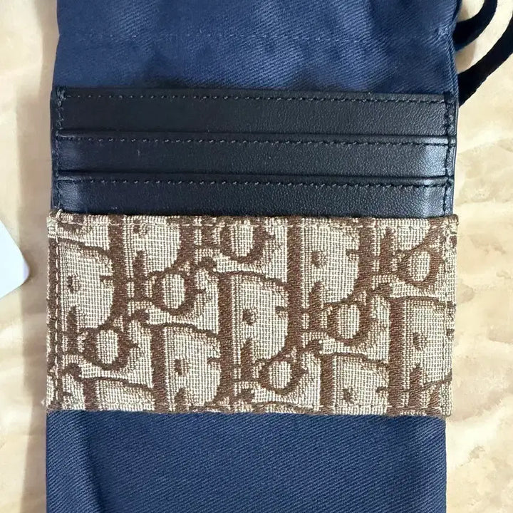 [BUNJANG] Dior Dior Oblique Brown Card Holder / 디올 오블리크 브라운 신상 카드지갑