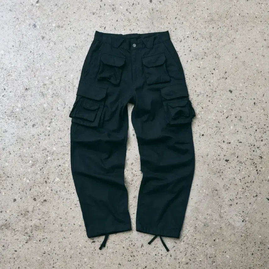 [BUNJANG] Henry Cotton Fisherman Cargo Pants Black / 78(28-30)스펙테이터 헨리코튼 피셔맨 카고팬츠 블랙