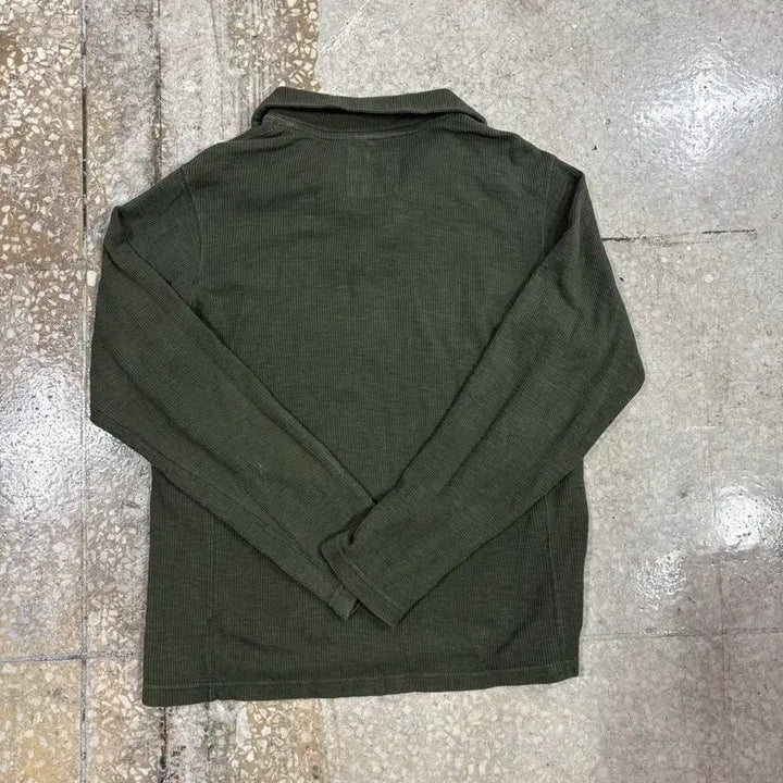 [BUNJANG] GAP Khaki Long-Sleeve T-Shirt / 갭 GAP 카키색 긴팔 티셔츠 / b4