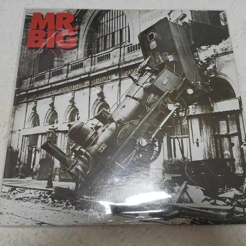 [BUNJANG] Mr. Big Lean Into It LP Vinyl Record / 미스터 빅 Lean Into It LP 음반