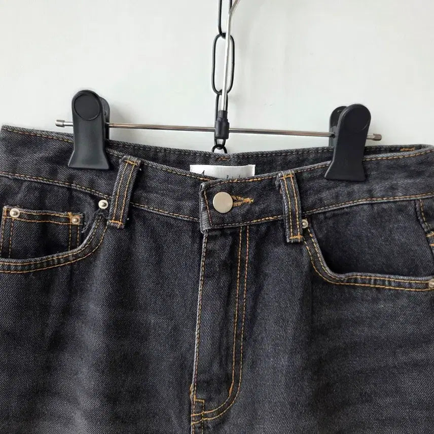[BUNJANG] Black Denim Shorts / 26/블랙진 데님 반바지/새제품