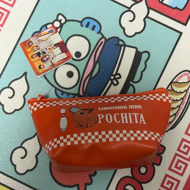 [BUNJANG] Chainsaw Man Round1 Collab Pochita Pouch / 체인소맨 라운드원 콜라보 포치타 파우치