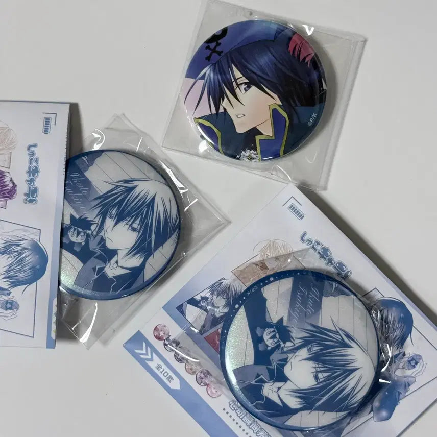 [BUNJANG] Shugo Chara! Tōma Original Art Can Badge Bundle Set / [일괄] 캐릭캐릭체인지 캐캐체 토마 원화 캔뱃지
