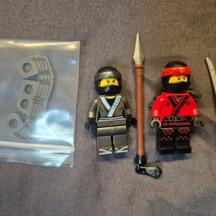 [BUNJANG] LEGO Ninjago Movie Nya &amp; Kai Figures / 레고 닌자고 무비 니야 &amp; 카이 피규어