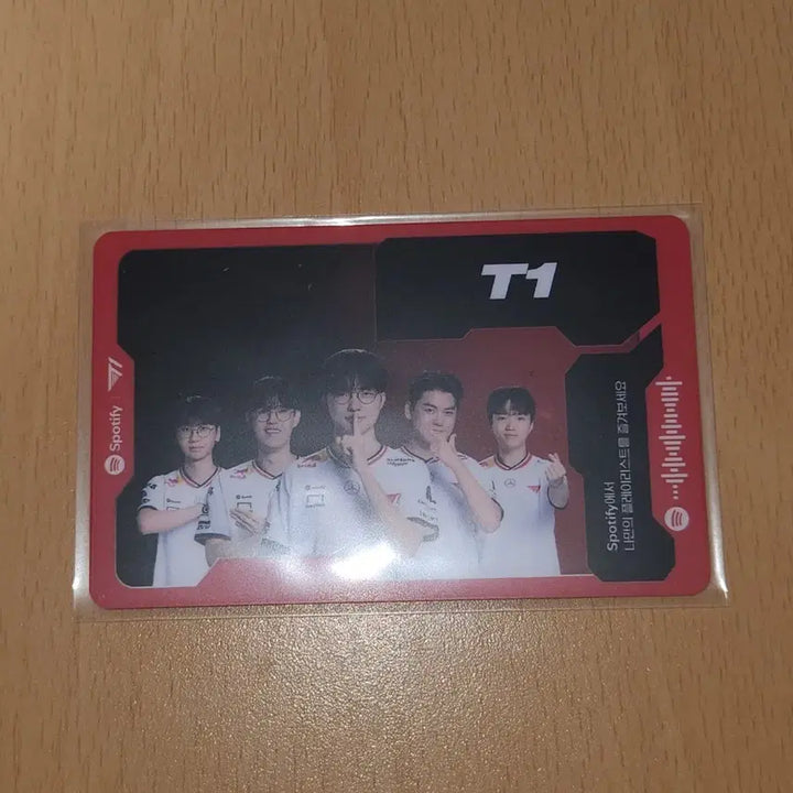 [BUNJANG] T1 K-Pop Spotify Photocard (Group) / T1 티원 홈그 스포티파이 포카 (단체)