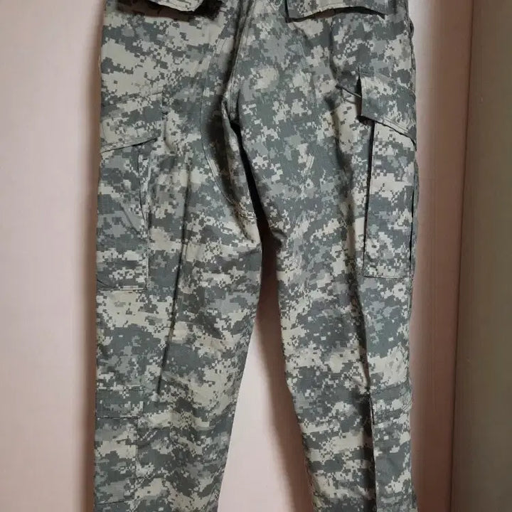 [BUNJANG] Digital Pixel Camo Cargo Pants with Belt / 디지털 픽셀 카모 카고 바지+벨트