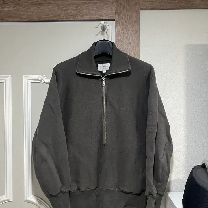 [BUNJANG] Steel By Hand Half-Zip Sweatshirt / 스틸바이핸드 하프집업 스웻셔츠