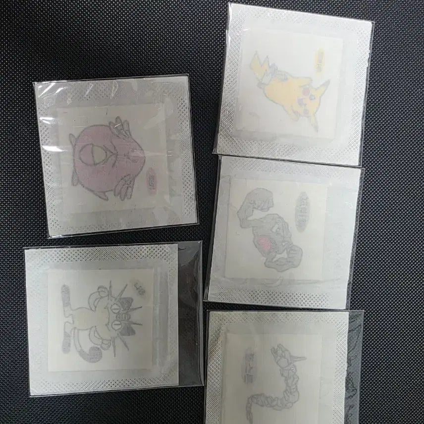 [BUNJANG] Pokemon Old Version Sticker (Sealed) / 포켓몬 구버전 띠부씰 미개봉
