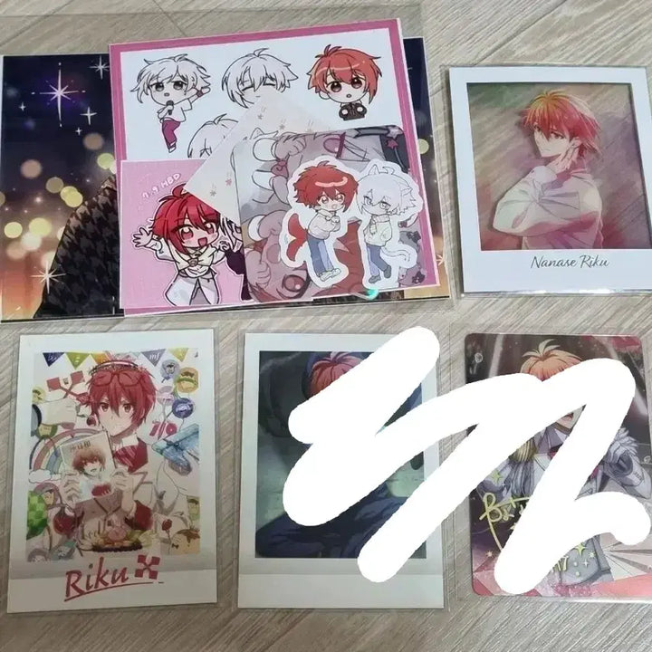 [BUNJANG] Idolish Seven Nanase Riku Birthday PASHACLE Clear Polaroid Card / 아이나나 나나세 리쿠 스가오 래비튜브 오프나나 블오화 오로라 일괄