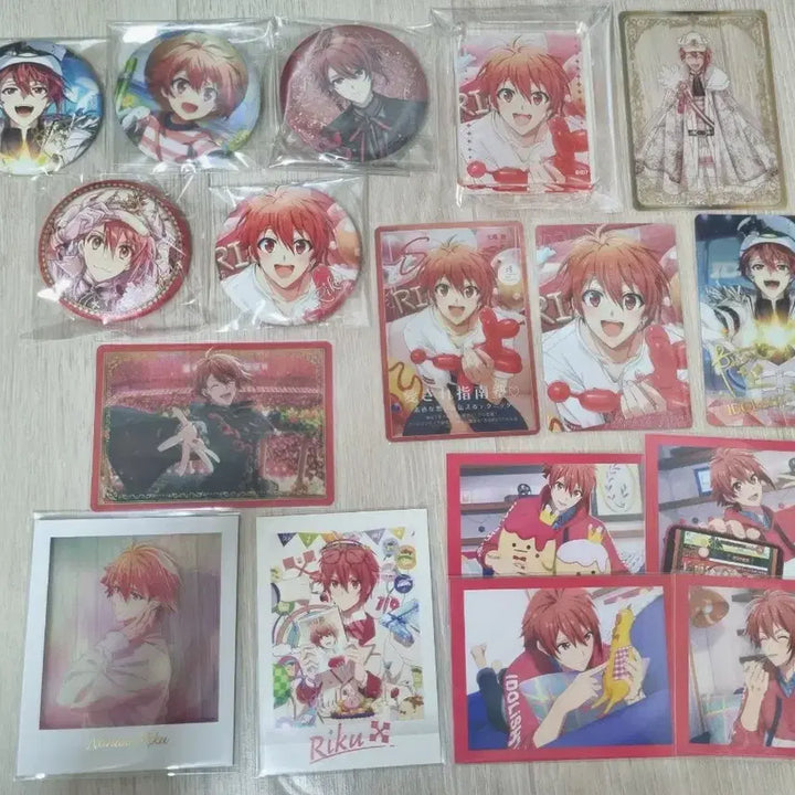 [BUNJANG] Idolish Seven Nanase Riku Birthday PASHACLE Clear Polaroid Card / 아이나나 나나세 리쿠 스가오 래비튜브 오프나나 블오화 오로라 일괄