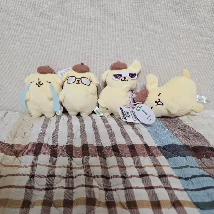 [BUNJANG] Sanrio Pompompurin Fru Character Mascot Set / 폼폼푸린 후류마스코트 세트