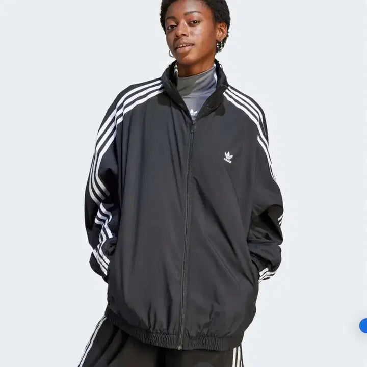 [BUNJANG] Adidas Adilenium Season 1 Oversized Track Jacket Black / 이번주거래시[xs] 아디다스 아딜레늄 시즌1 오버사이즈 트랙자켓 블랙