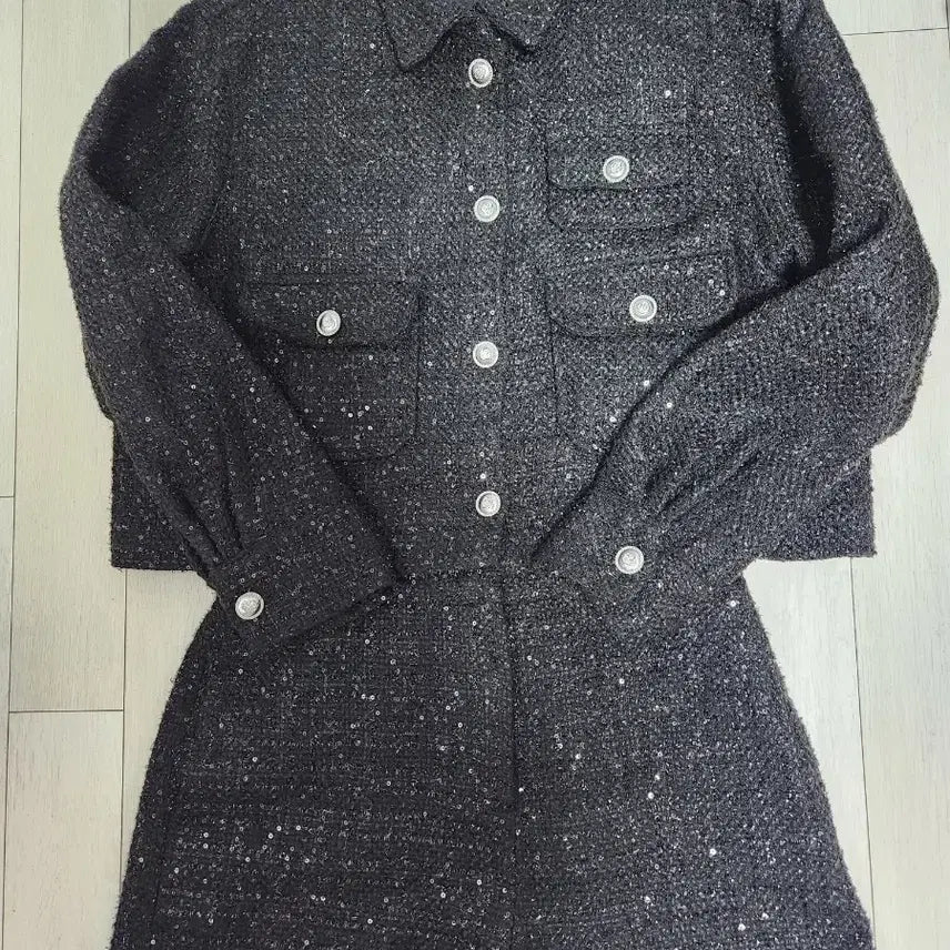 [BUNJANG] Maje Tweed Setup Set - Size 4 / maje 트위드 셋업 4사이즈