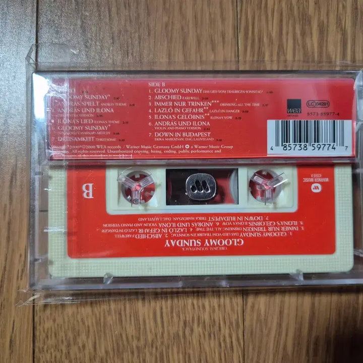 [BUNJANG] Gloomy Sunday Unsealed Cassette Tape / (개봉 카세트테이프)글루미 선데이