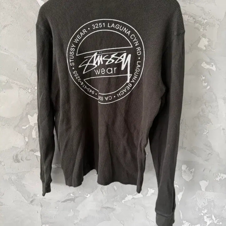 [BUNJANG] Stussy Waffle Long Sleeve M / 스투시 와플 롱슬리브사이즈는 M
