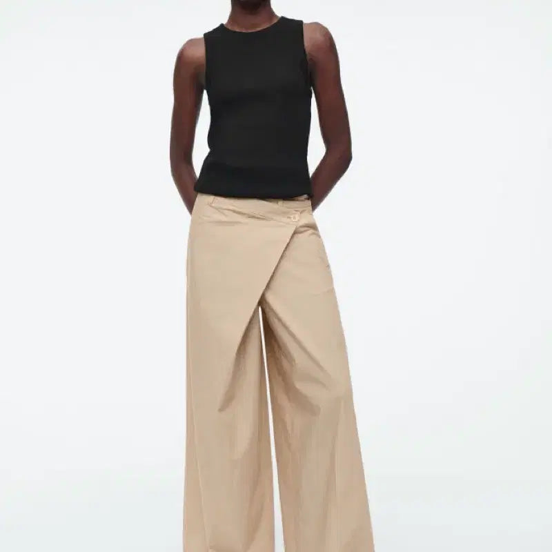[BUNJANG] COS Asymmetric Wrap Trousers - Size 38 / COS 코스 애시메트릭 랩 트라우저 팬츠 38