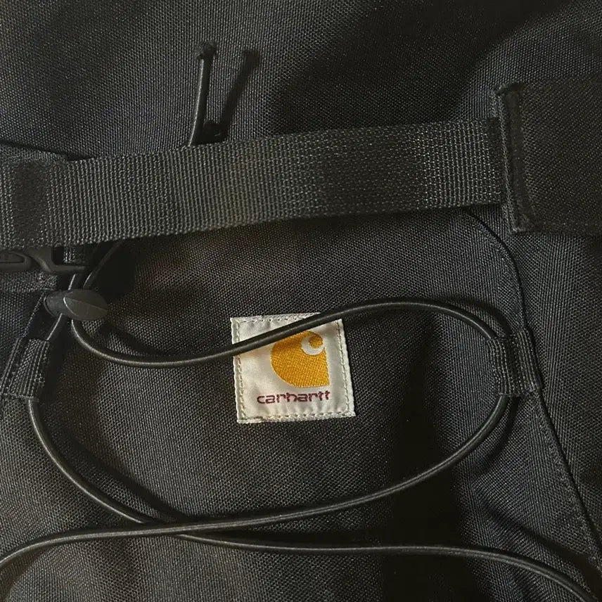 [BUNJANG] Carhartt Kickflip Backpack Black / 칼하트 킥플립 백팩