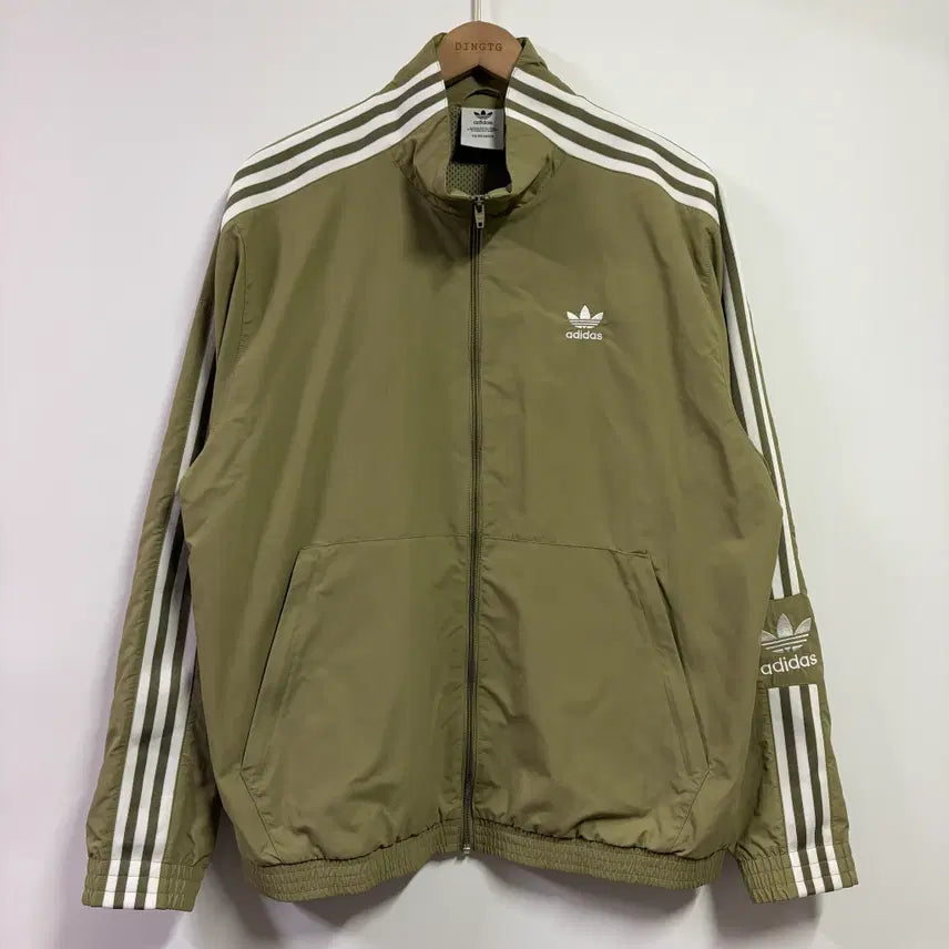 [BUNJANG] Adidas Lock Up Track Top Jacket Khaki 2XL / [2XL] 아디다스 락업 트랙탑 자켓 카키