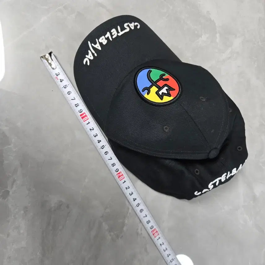 [BUNJANG] Castelbajac Black Ball Cap Hat / 카스텔바작 블랙 볼캡 모자