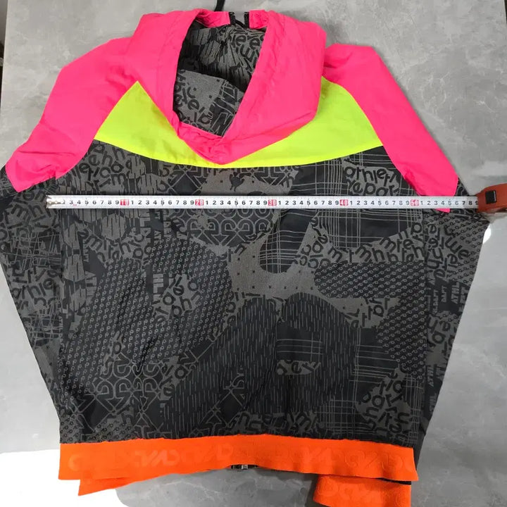[BUNJANG] Nike Colorblock Windbreaker Jacket / 나이키 바람막이 형광 핑크 배색