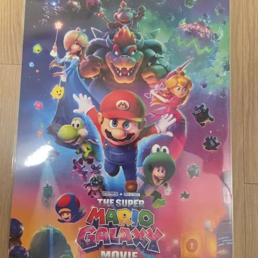 [BUNJANG] The Super Mario Bros. Movie SCREENX Poster / 슈퍼 마리오 갤럭시 영화 포스터 SCREENX