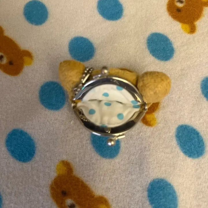 [BUNJANG] Rilakkuma Classic Mini Gamaguchi Keyring / 고전 리락쿠마 미니 가마구치 키링