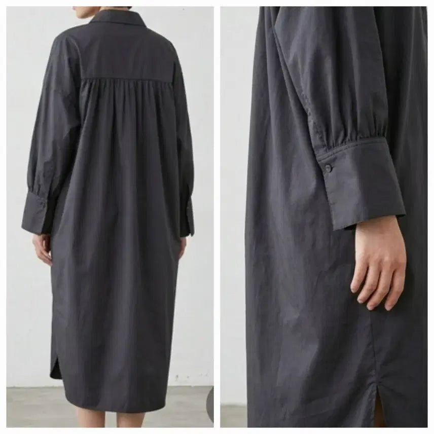 [BUNJANG] A+G Boxy Shirt Long Dress / A+G 엣지 박시 셔츠 롱원피스  (55~66) 상태깨끗