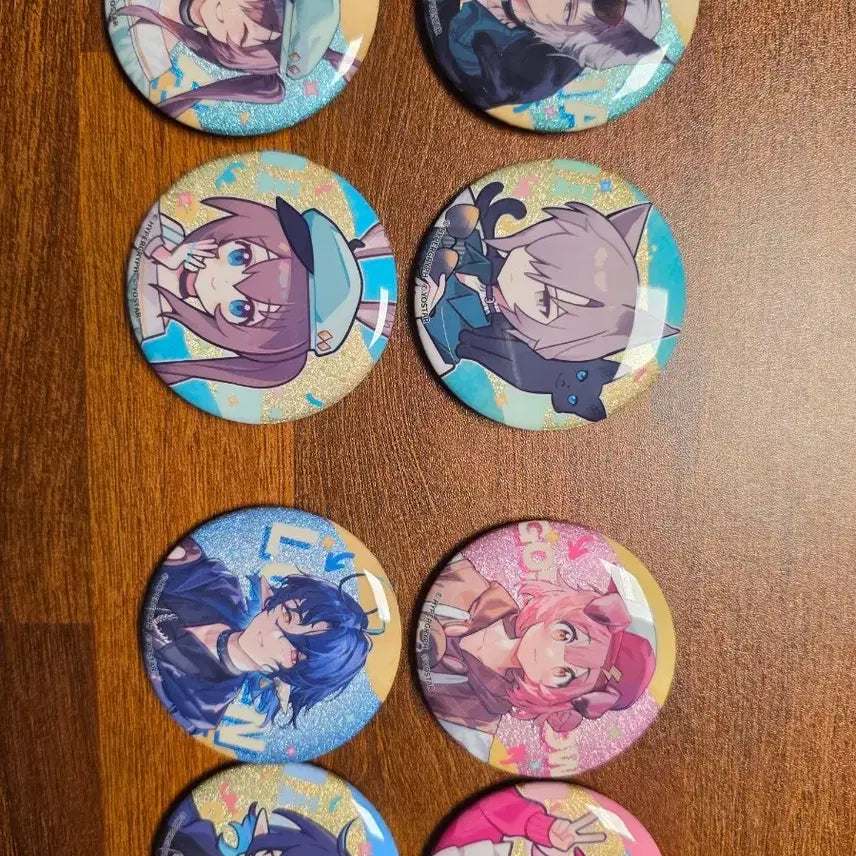 [BUNJANG] Arknights Pop-up Store Limited 8-Type Can Badge Set / 명일방주 팝업스토어 한정 캔뱃지 세트