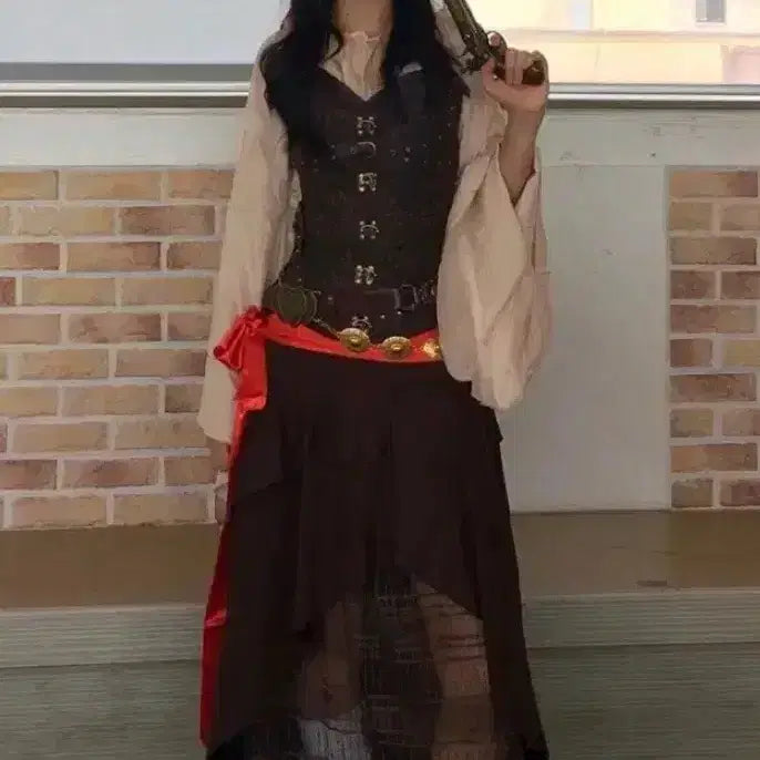 [BUNJANG] Pirate Concept Cosplay Costume Rental / 졸업사진 해적 컨셉 코스프레