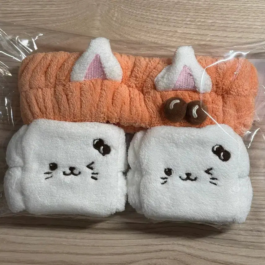 [BUNJANG] Bubble Cat Face Wash Headband / 버블냥 페이스 워시 밴드