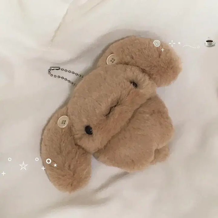 [BUNJANG] Moca Rabbit Nya Handmade Plush / 모카 토끼 롭이어 핸드메이드 수제인형 키덜트