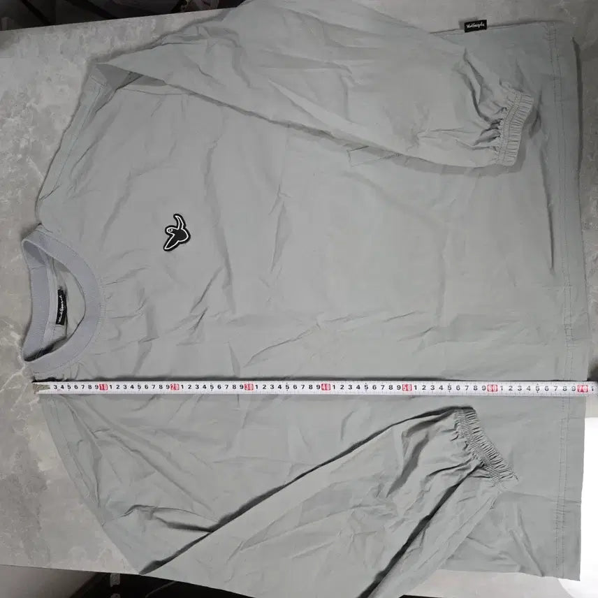 [BUNJANG] Mark Gonzales Pullover Sweatshirt Gray / Mark Gonzales 마크 곤잘레스 풀오버 회색