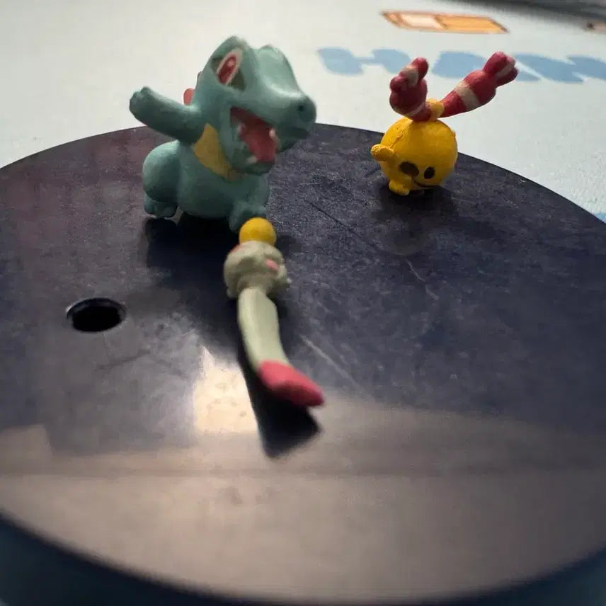 [BUNJANG] Pokemon 3D Model Figure Set - Lanturn &amp; Chinchou / 포켓몬 입체도감 랑딸랑 치렁 피규어세트