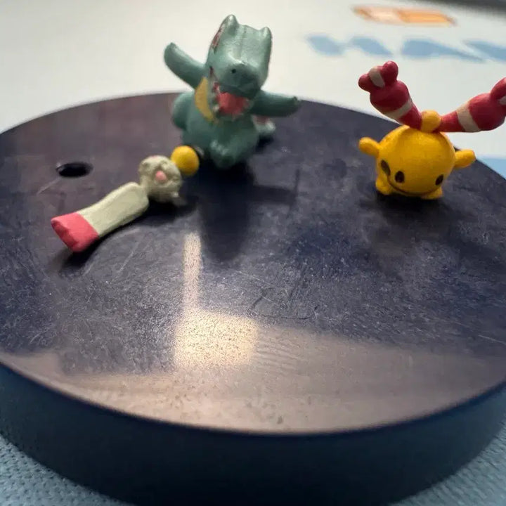 [BUNJANG] Pokemon 3D Model Figure Set - Lanturn &amp; Chinchou / 포켓몬 입체도감 랑딸랑 치렁 피규어세트