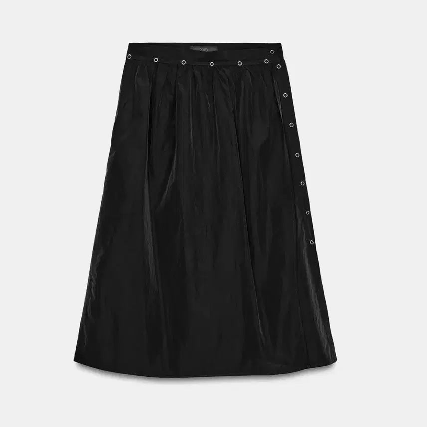 [BUNJANG] Nylon Pareo Midi Skirt / 나일론 파레오 미디 스커트