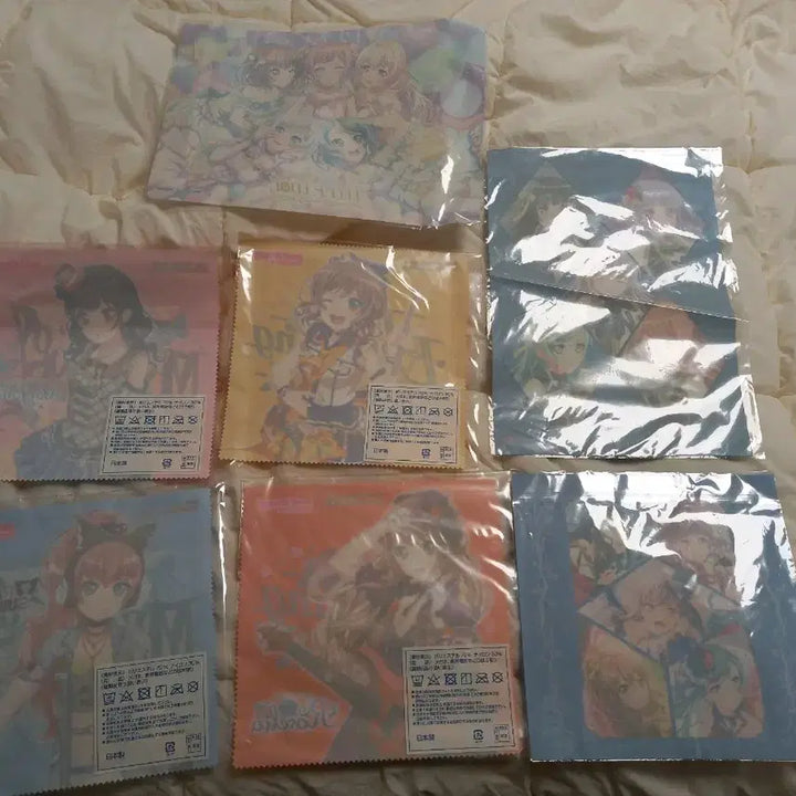 [BUNJANG] BanG Dream! Multi-Cleaner 7-Piece Set / 뱅드림 멀티클리너 7종 셋트