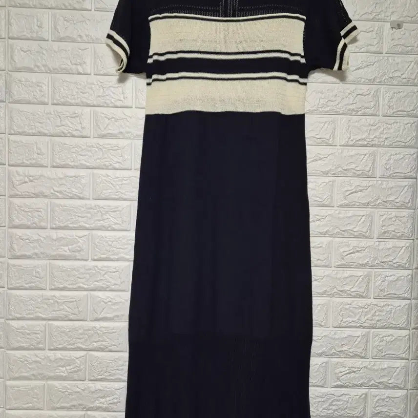 [BUNJANG] Sisley Collar Knit Dress / 시슬리  카라 니트 원피스