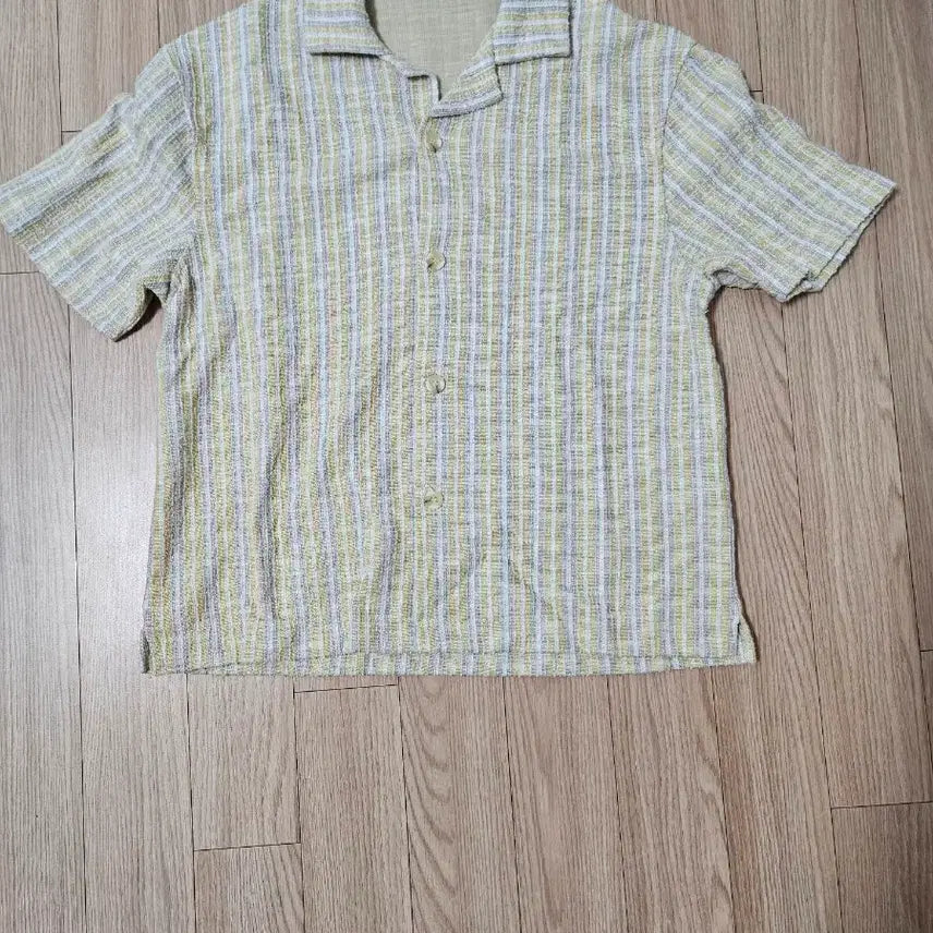 [BUNJANG] Zara Open Collar Shirt Yellow / [m] 자라 오픈 카라 셔츠 옐로우