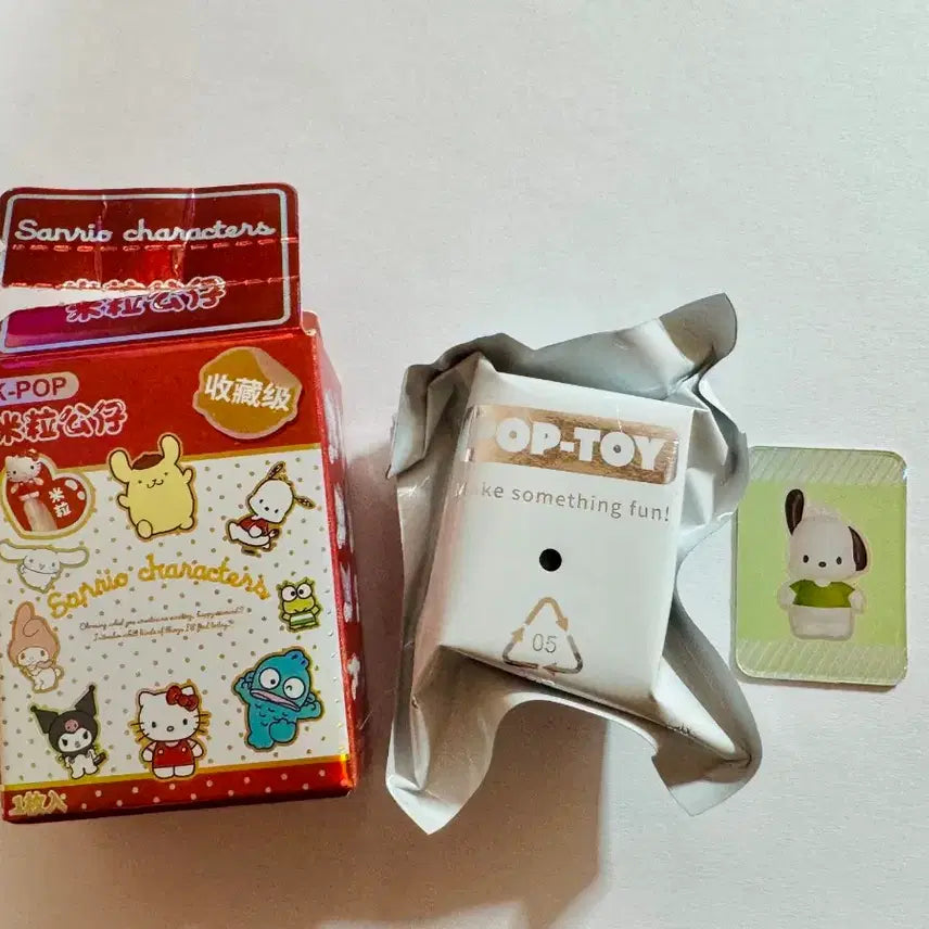 [BUNJANG] Sanrio Ppochacco Rice Grain Mini Figure / 산리오 미니 쌀알 피규어 포차코