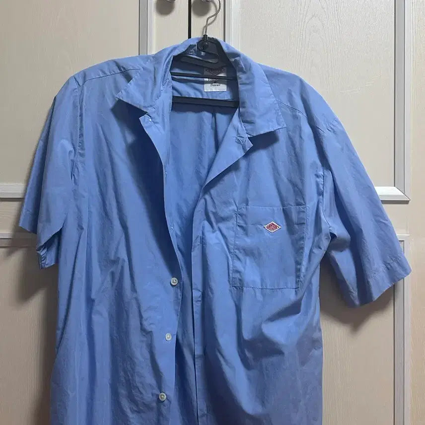 [BUNJANG] DANTON 24SS Short Sleeve Work Shirt / DANTON 단톤 24SS 반팔 워크셔츠