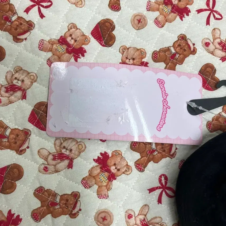 [BUNJANG] Usahana Black Face Pouch / 우사하나 블랙 얼굴 파우치 검정