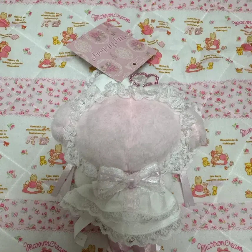 [BUNJANG] Sanrio My Melody White Frill Mascot / 산리오 화이트프릴 마이멜로디 마스코트