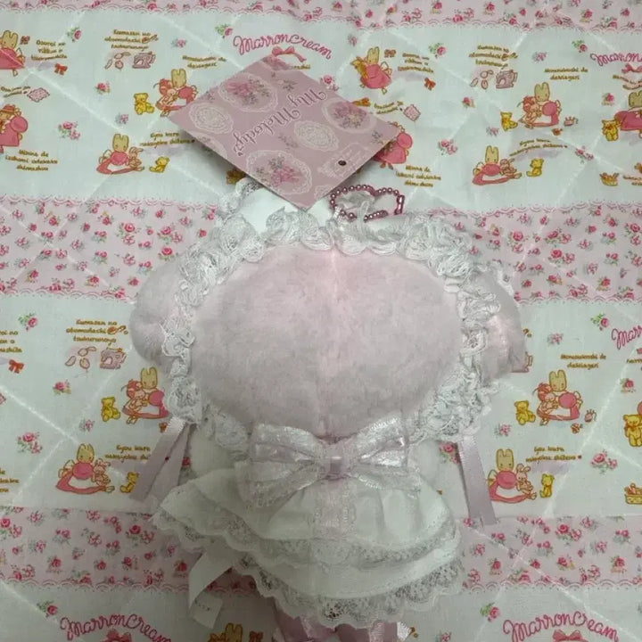 [BUNJANG] Sanrio My Melody White Frill Mascot / 산리오 화이트프릴 마이멜로디 마스코트