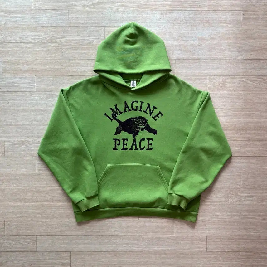 [BUNJANG] IMAGINE PEACE Hoodie (L) / (L) 컬렉트피시스 후드 (IMAGINE PEACE)