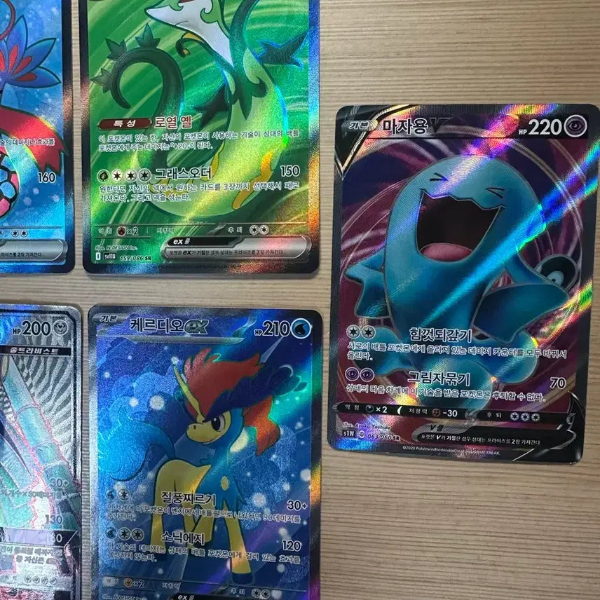 [BUNJANG] Pokemon Cards SR Bundle Set / 포켓몬카드 sr 일괄