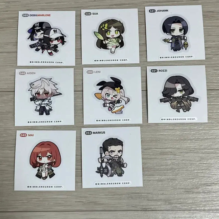 [BUNJANG] Eternal Return Stickers Bundle Set / 이터널리턴 띠부씰