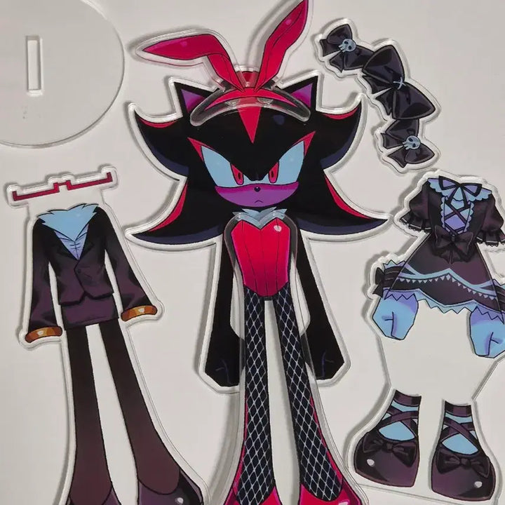 [BUNJANG] Shadow the Hedgehog Acrylic Stand / 소닉 더 헤지혹 섀도우 아크릴 스탠드 비공굿 양도