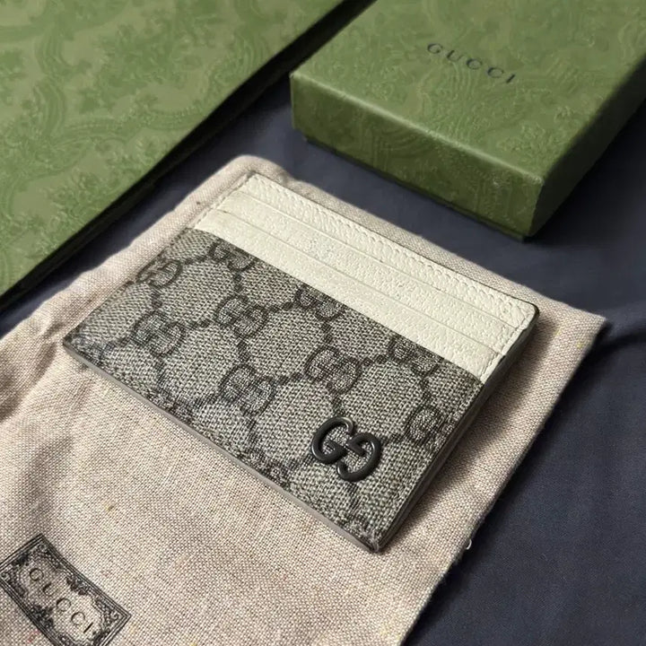[BUNJANG] Gucci Multicolor Bi-color Card Holder / [정품] 구찌 바이컬러 카드지갑 풀구성