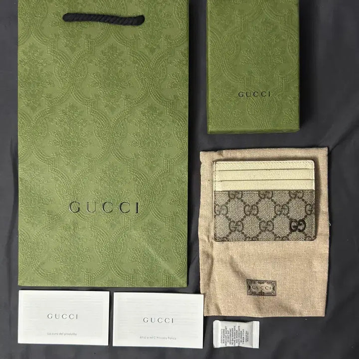 [BUNJANG] Gucci Multicolor Bi-color Card Holder / [정품] 구찌 바이컬러 카드지갑 풀구성