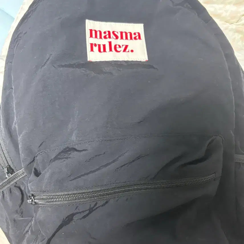 [BUNJANG] Masmarules Backpack Black / 마스마룰즈 백팩 블랙